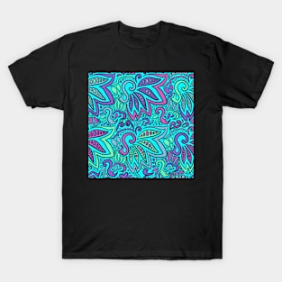 Aqua Cool Paisley T-Shirt